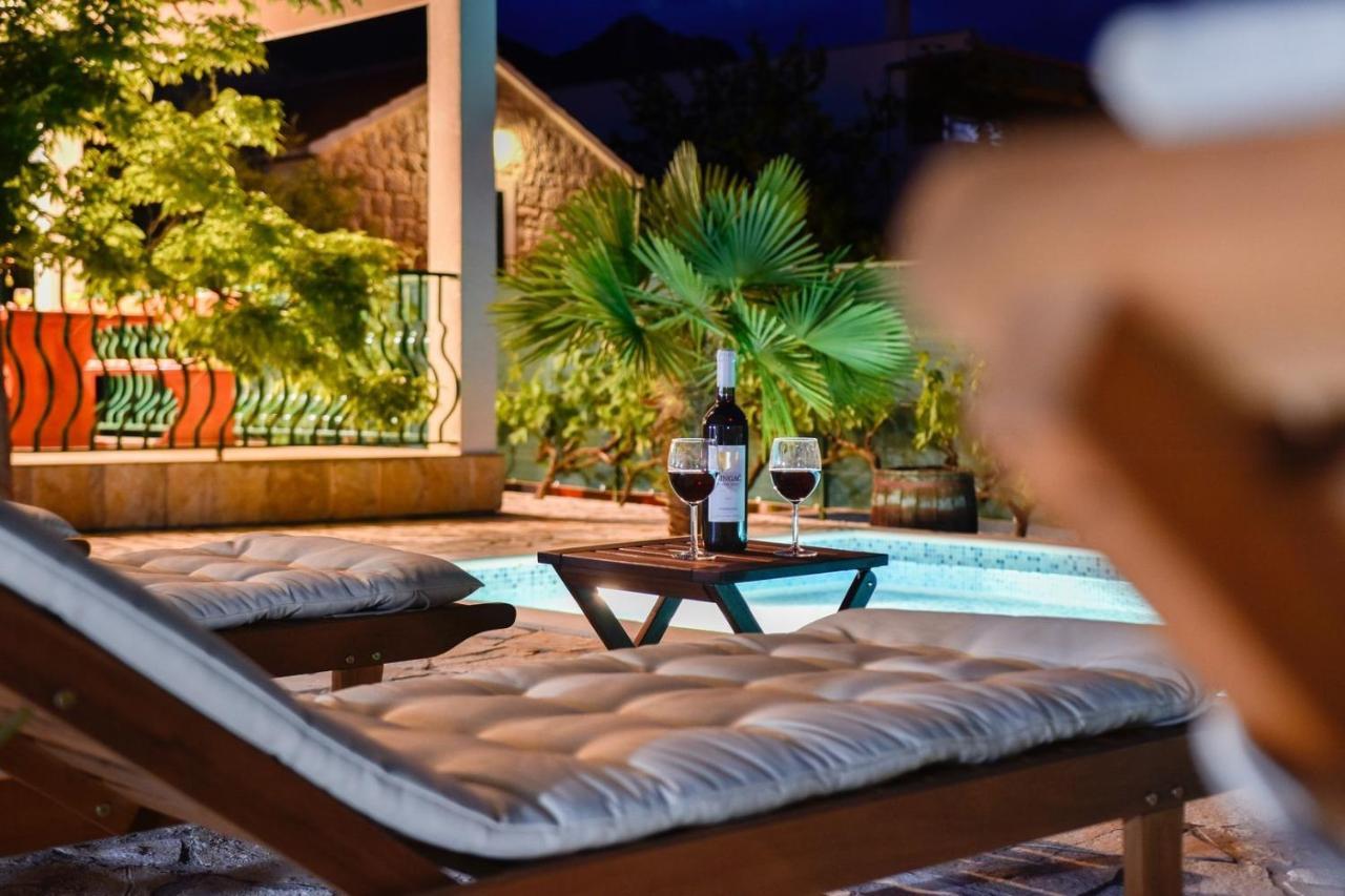 Villa Josip Near Omis , Private Pool Bagian luar foto