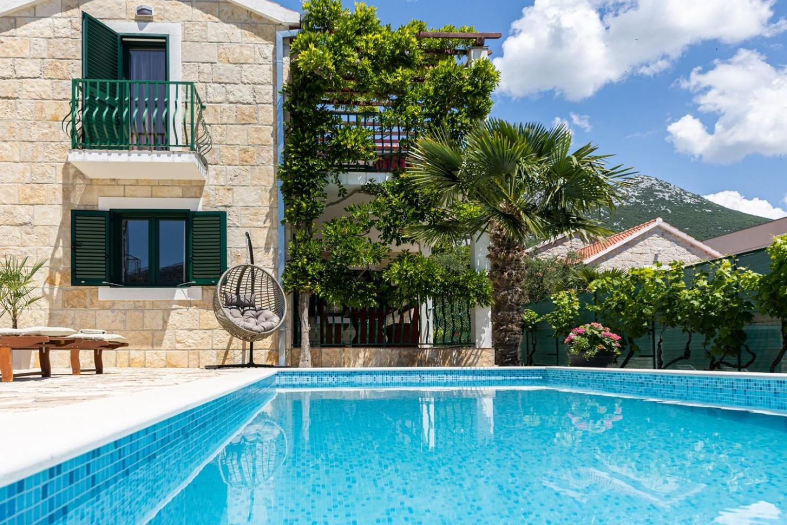 Villa Josip Near Omis , Private Pool Bagian luar foto