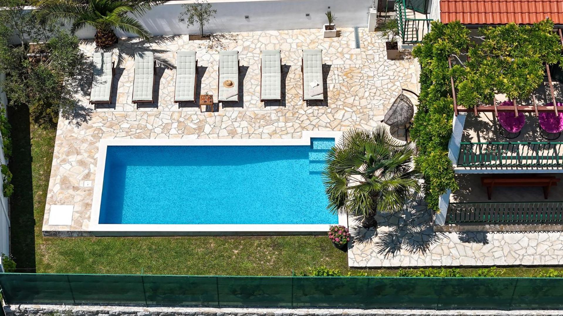 Villa Josip Near Omis , Private Pool Bagian luar foto