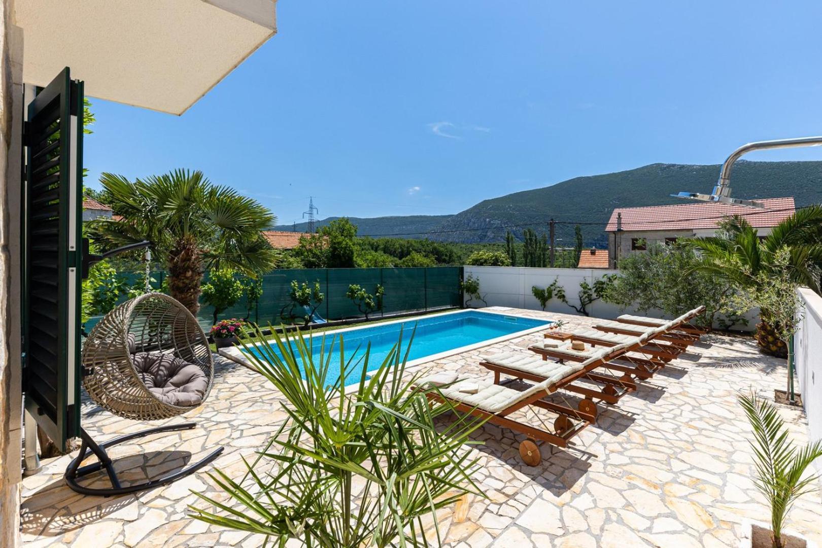 Villa Josip Near Omis , Private Pool Bagian luar foto