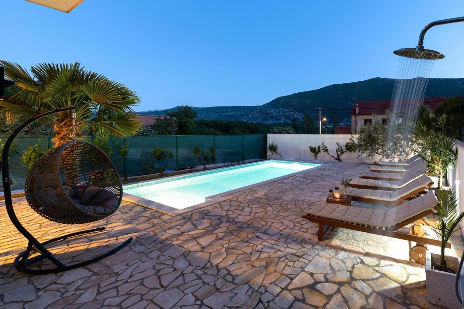 Villa Josip Near Omis , Private Pool Bagian luar foto